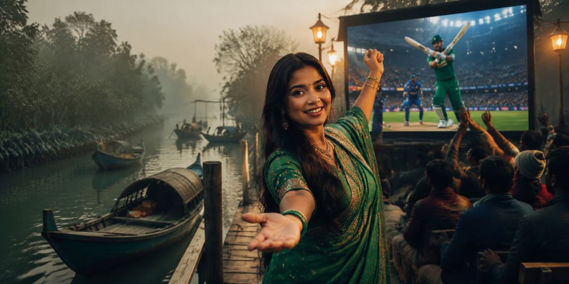 বাংলাদেশে ক্রিকেট বেটিং — সুন্দরবনের পটভূমিতে স্পোর্টস বেটিং দৃশ্য